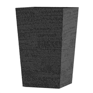 Кашпо CONCRETIKA CONIC EROSIA BLACK 23691