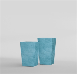 Кашпо CONCRETIKA CONIC BLUE SKY 23678