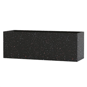 Кашпо CONCRETIKA BALCONY EGG BLACK 38440