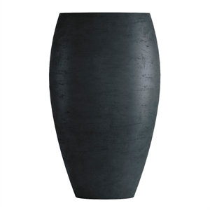 Кашпо CONCRETIKA OVAL ANTRACITE высокое 23187