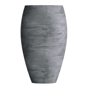 Кашпо CONCRETIKA OVAL CONCRETE GREY LIGHT высокое 23197