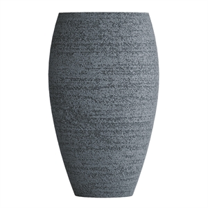 Кашпо CONCRETIKA OVAL EROSIA GRAY высокое 23205