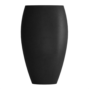 Кашпо CONCRETIKA OVAL NERO высокое 31026