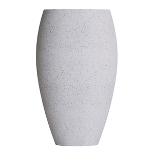 Кашпо CONCRETIKA OVAL EGG WHITE высокое 38791