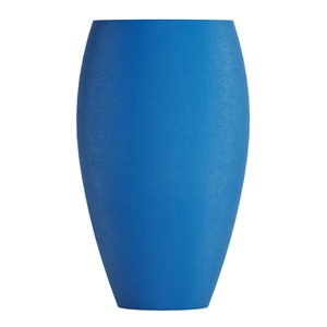 Кашпо CONCRETIKA OVAL DARK BLUE высокое 38789