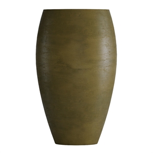 Кашпо CONCRETIKA OVAL AVOCADO GREEN высокое 23188