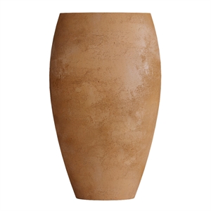 Кашпо CONCRETIKA OVAL CLASSIC CLAY высокое 23192