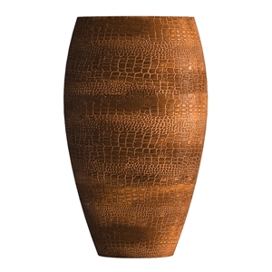 Кашпо CONCRETIKA OVAL CROCODILE высокое 23200