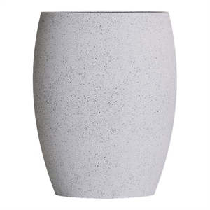 Кашпо CONCRETIKA OVAL EGG WHITE 38778