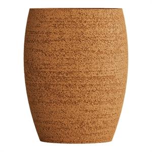 Кашпо CONCRETIKA OVAL EROSIA OCHRE 22818