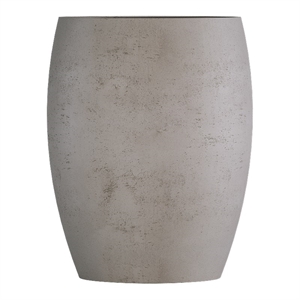 Кашпо CONCRETIKA OVAL CONCRETE WHITE 22811