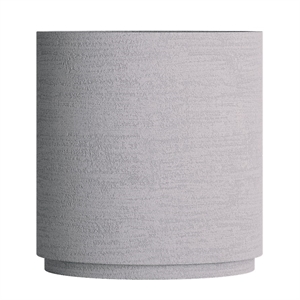 Кашпо CONCRETIKA CYLINDER XL EROSIA WHITE высокое 23486
