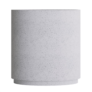 Кашпо CONCRETIKA CYLINDER XL EGG WHITE высокое 38713