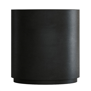 Кашпо CONCRETIKA CYLINDER XL NERO высокое 23490
