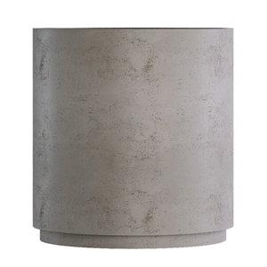 Кашпо CONCRETIKA CYLINDER XL CONCRETE WHITE высокое 23478