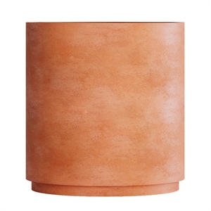 Кашпо CONCRETIKA CYLINDER XL RED CLAY высокое 23494