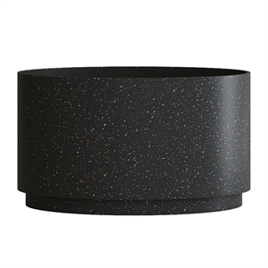 Кашпо CONCRETIKA CYLINDER XL EGG BLACK 38700