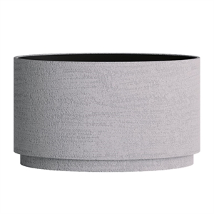 Кашпо CONCRETIKA CYLINDER XL EROSIA WHITE 23521