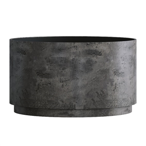 Кашпо CONCRETIKA CYLINDER XL CONCRETE GREY DARK 23510