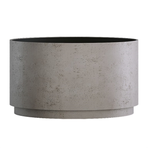 Кашпо CONCRETIKA CYLINDER XL CONCRETE WHITE 23513