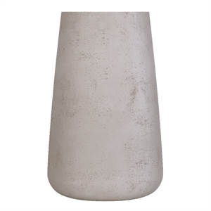 Кашпо CONCRETIKA CONE CONCRETE WHITE высокое 22601