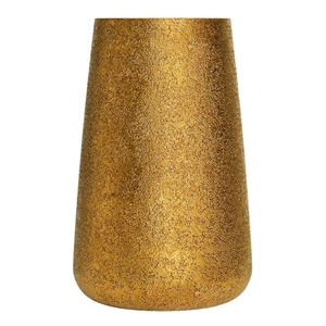 Кашпо CONCRETIKA CONE RICH GOLD высокое 38616