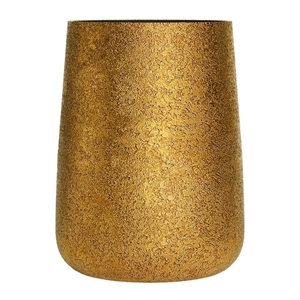 Кашпо CONCRETIKA CONE RICH GOLD большое 38603