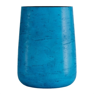 Кашпо CONCRETIKA CONE COBALT BLUE большое 31424