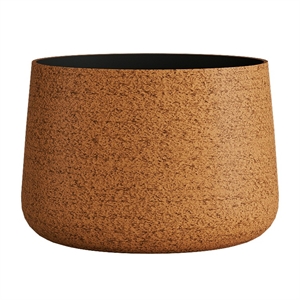 Кашпо CONCRETIKA CONE EROSIA OCHRE низкое 31492
