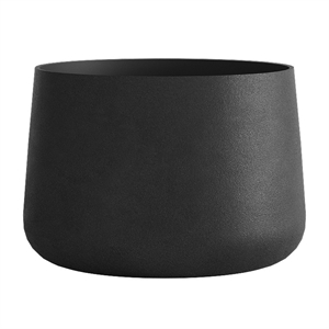 Кашпо CONCRETIKA CONE NERO низкое 31499