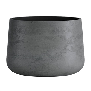 Кашпо CONCRETIKA CONE SMOKEY BLUE низкое 31510