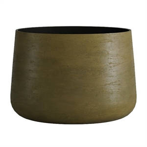 Кашпо CONCRETIKA CONE AVOCADO GREEN низкое 31470