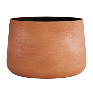 Кашпо CONCRETIKA CONE RED CLAY низкое 31503