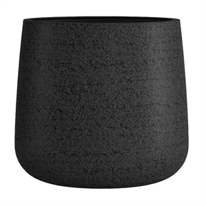 Кашпо CONCRETIKA CONE EROSIA BLACK 22608