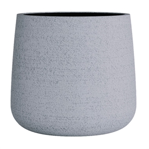 Кашпо CONCRETIKA CONE EROSIA WHITE 22618