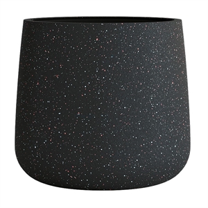 Кашпо CONCRETIKA CONE EGG BLACK 38583