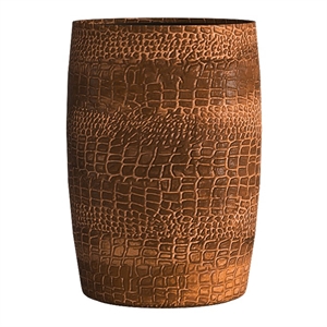 Кашпо CONCRETIKA CIGAR CROCODILE низкое 31599