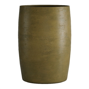 Кашпо CONCRETIKA CIGAR AVOCADO GREEN низкое 23013