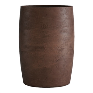 Кашпо CONCRETIKA CIGAR COFFEE низкое 31597