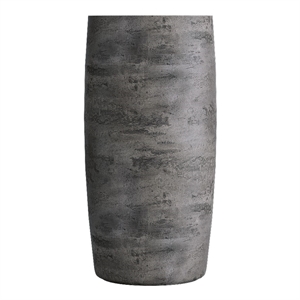 Кашпо CONCRETIKA CIGAR CONCRETE GREY DARK большое 23091