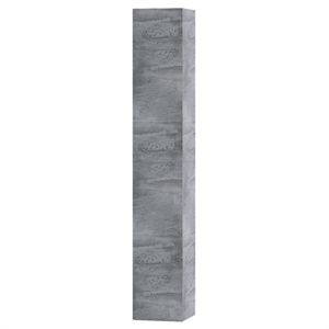 Кашпо CONCRETIKA COLONNA CONCRETE GREY LIGHT высокое 23581