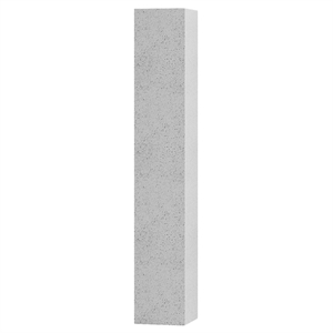 Кашпо CONCRETIKA COLONNA EGG WHITE высокое 38545