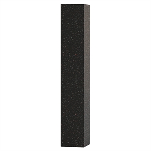 Кашпо CONCRETIKA COLONNA EGG BLACK высокое 38544