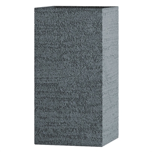Кашпо CONCRETIKA COLONNA EROSIA GRAY низкое 23659