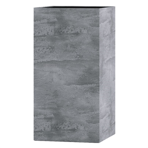 Кашпо CONCRETIKA COLONNA CONCRETE GREY LIGHT низкое 23651