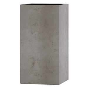 Кашпо CONCRETIKA COLONNA CONCRETE WHITE низкое 23653