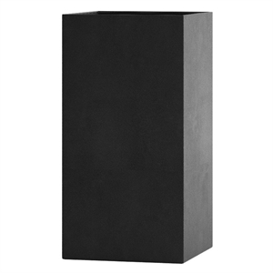 Кашпо CONCRETIKA COLONNA NERO низкое 23665