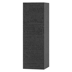 Кашпо CONCRETIKA COLONNA EROSIA BLACK 23621
