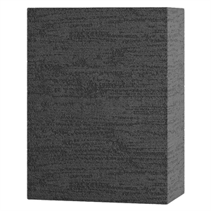 Кашпо CONCRETIKA DIVIDER EROSIA BLACK высокое 23796