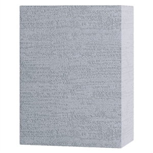 Кашпо CONCRETIKA DIVIDER EROSIA WHITE высокое 23801
